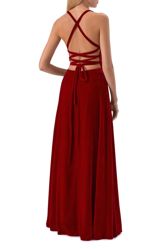 Бархатное платье Akhmadullina 1226.5DV623/V222 Бордовый  1226.5DV623/V222 Фото 3