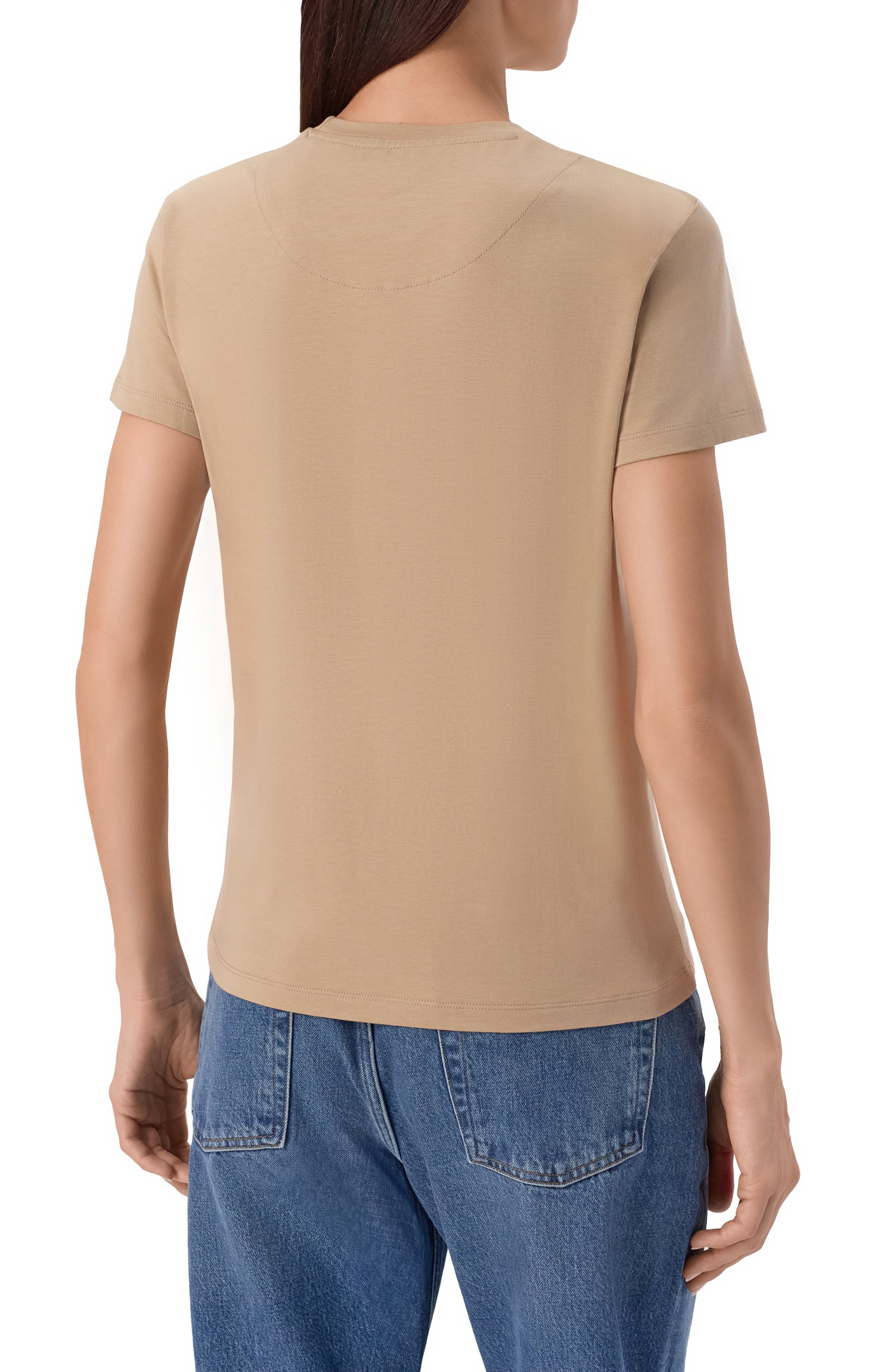 Хлопковая футболка AERONAUTICA MILITARE, арт. TS2490DJ00675, фото 4