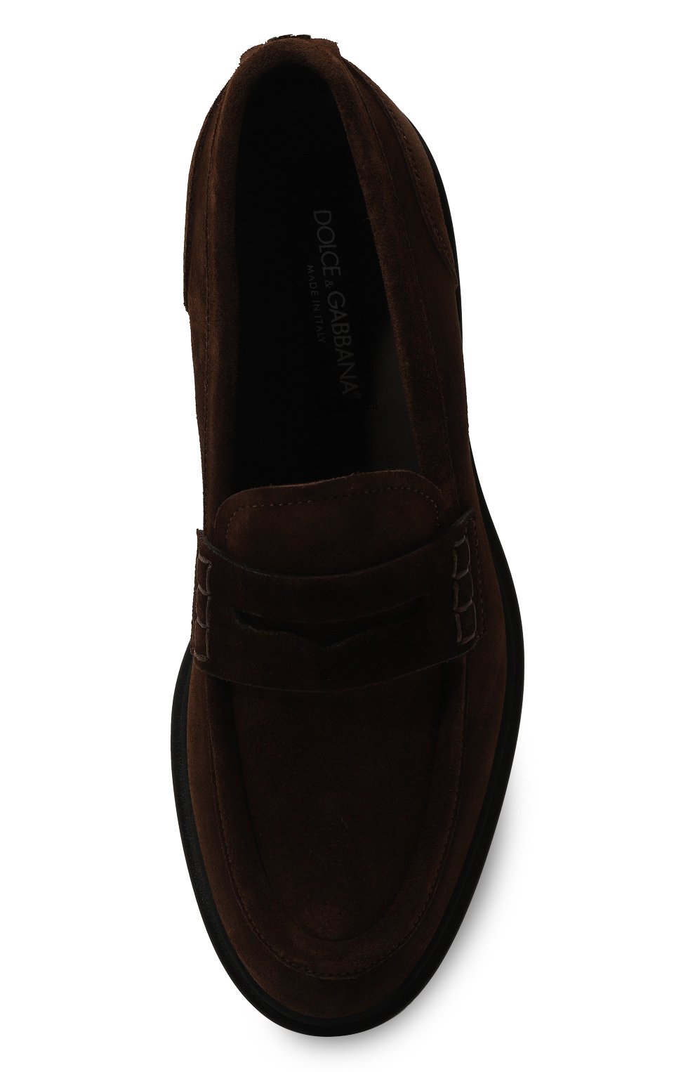 Замшевые пенни-лоферы altavilla DOLCE & GABBANA, арт. CM0078/AS915, фото 6