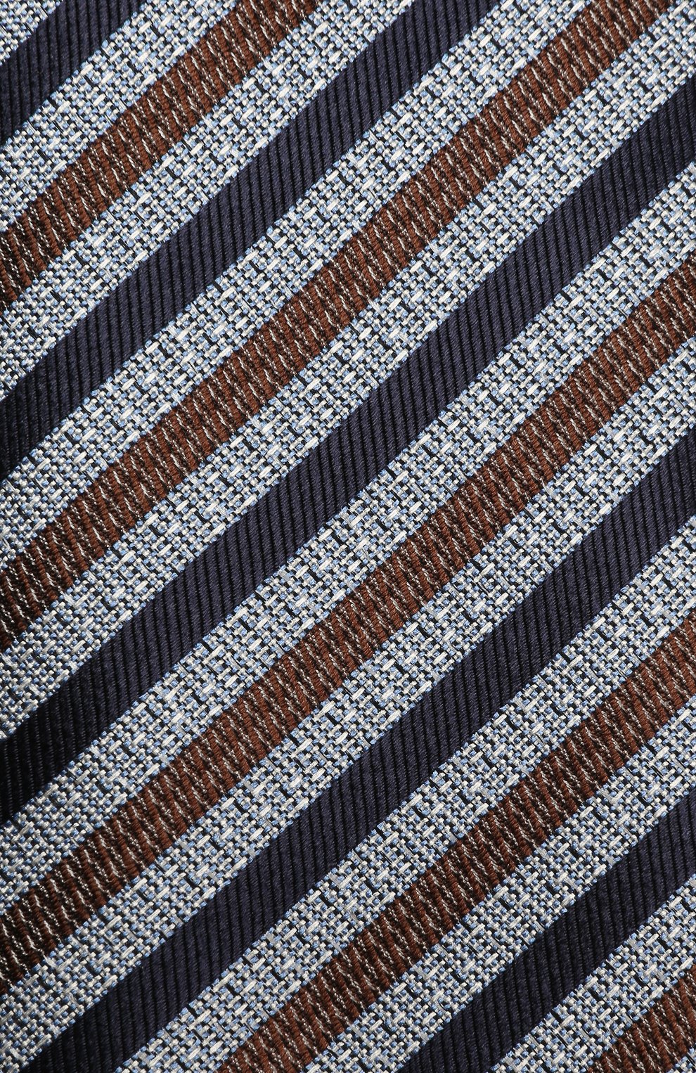 Шелковый галстук с узором ZEGNA, арт. Z9E551XW, фото 3