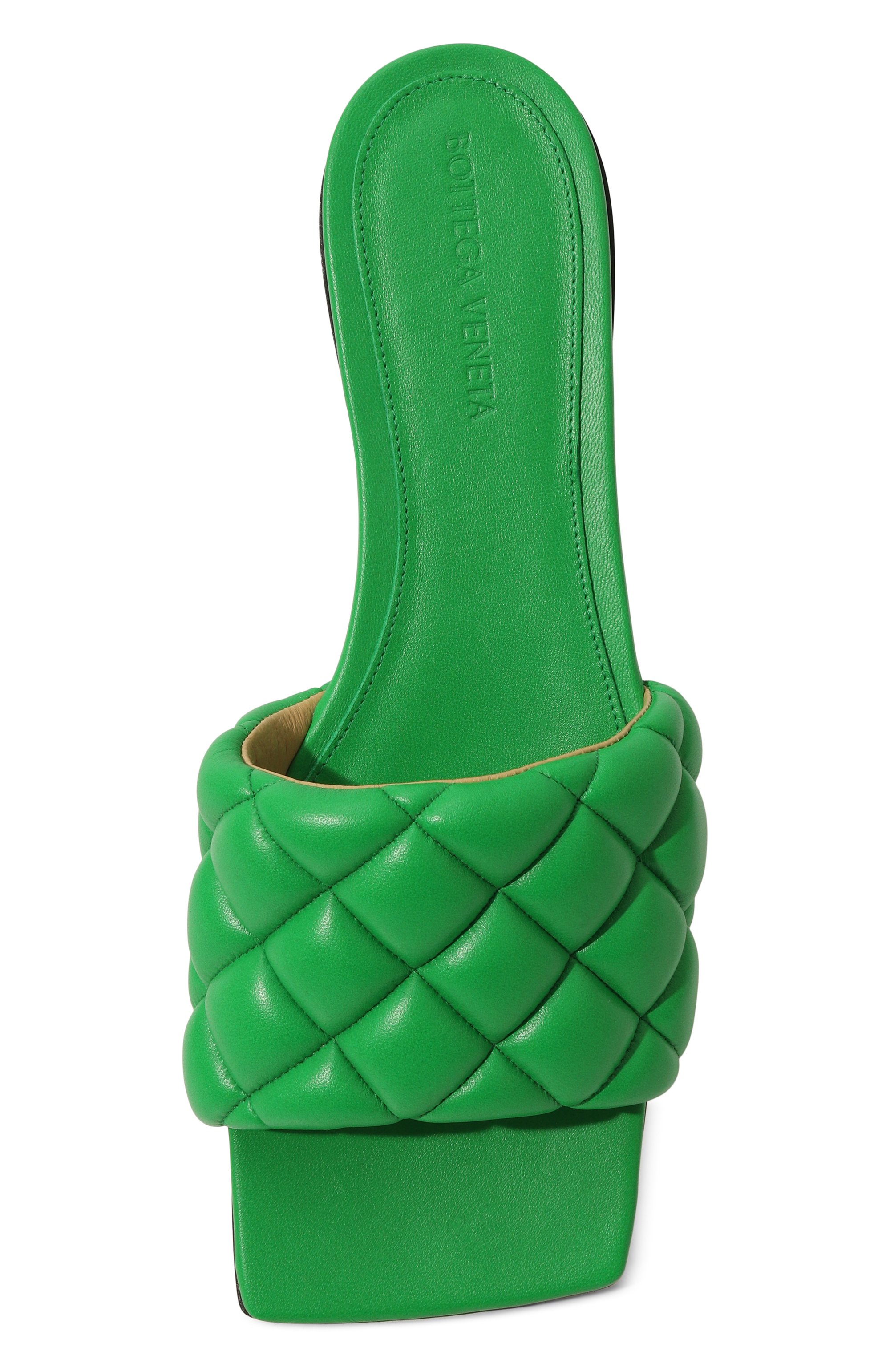 Кожаные шлепанцы padded BOTTEGA VENETA, арт. 627710/VBRR0, фото 6