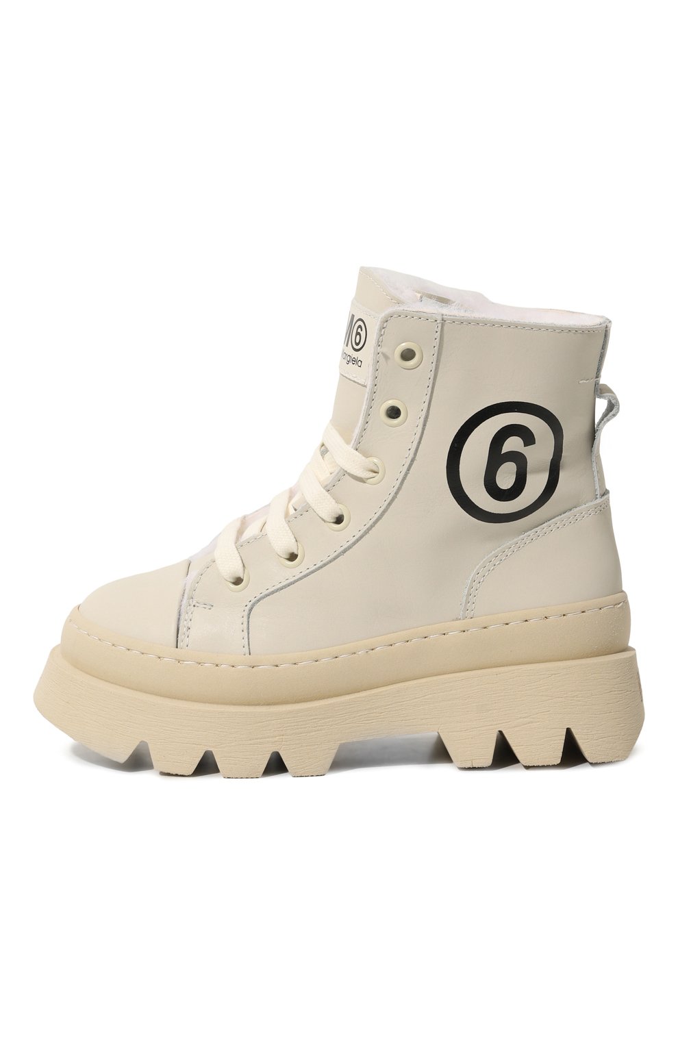 Кожаные ботинки MM6, арт. 75043/VAR3/30-35, фото 2