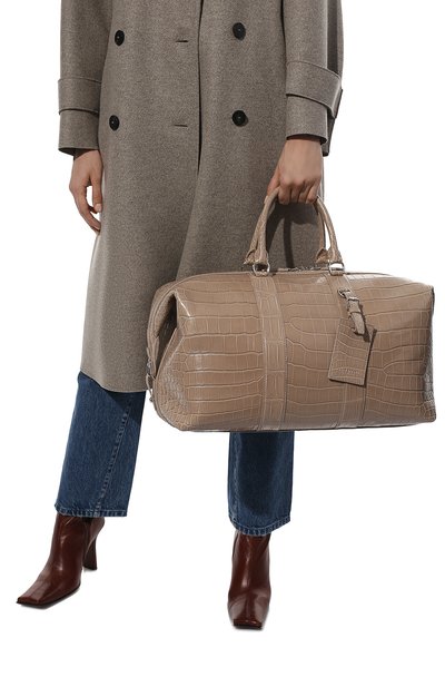 Сумка duffle из кожи аллигатора RALPH LAUREN, арт. 435867831/CP0R, фото 2