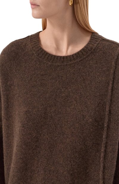 Платье из кашемира и шелка ISABEL BENENATO, арт. DK919F25, фото 5