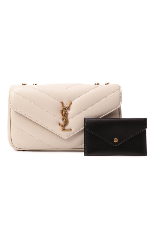 Сумка Loulou small Saint Laurent 801437/AAEAX Кремовый  801437/AAEAX Фото 8