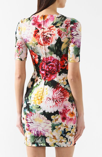 Платье с принтом DOLCE & GABBANA, арт. F6D3QT/FSRKN, фото 4