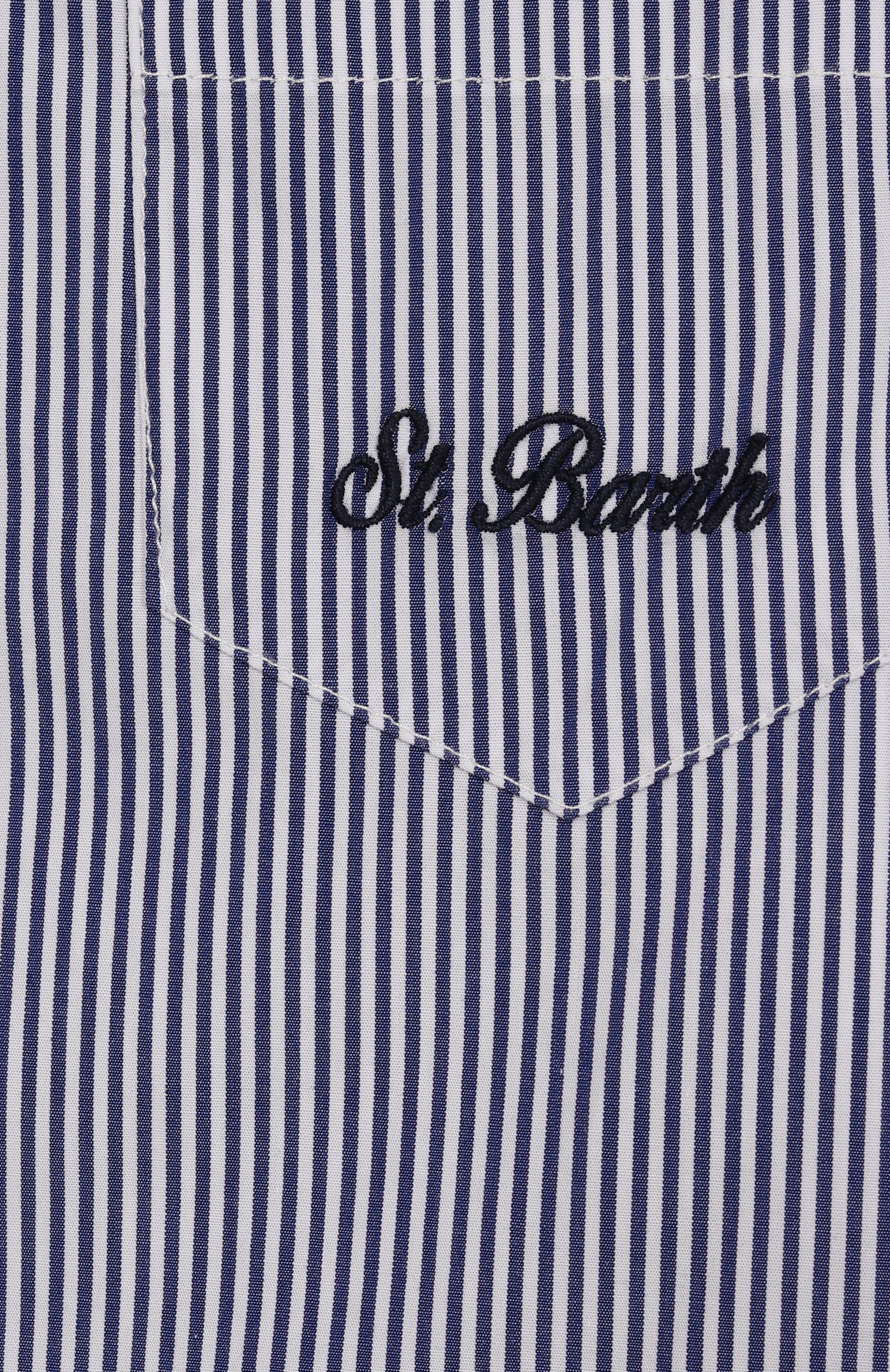 Хлопковая рубашка MC2 SAINT BARTH, арт. STBK KALEA JR/KALE002, фото 3