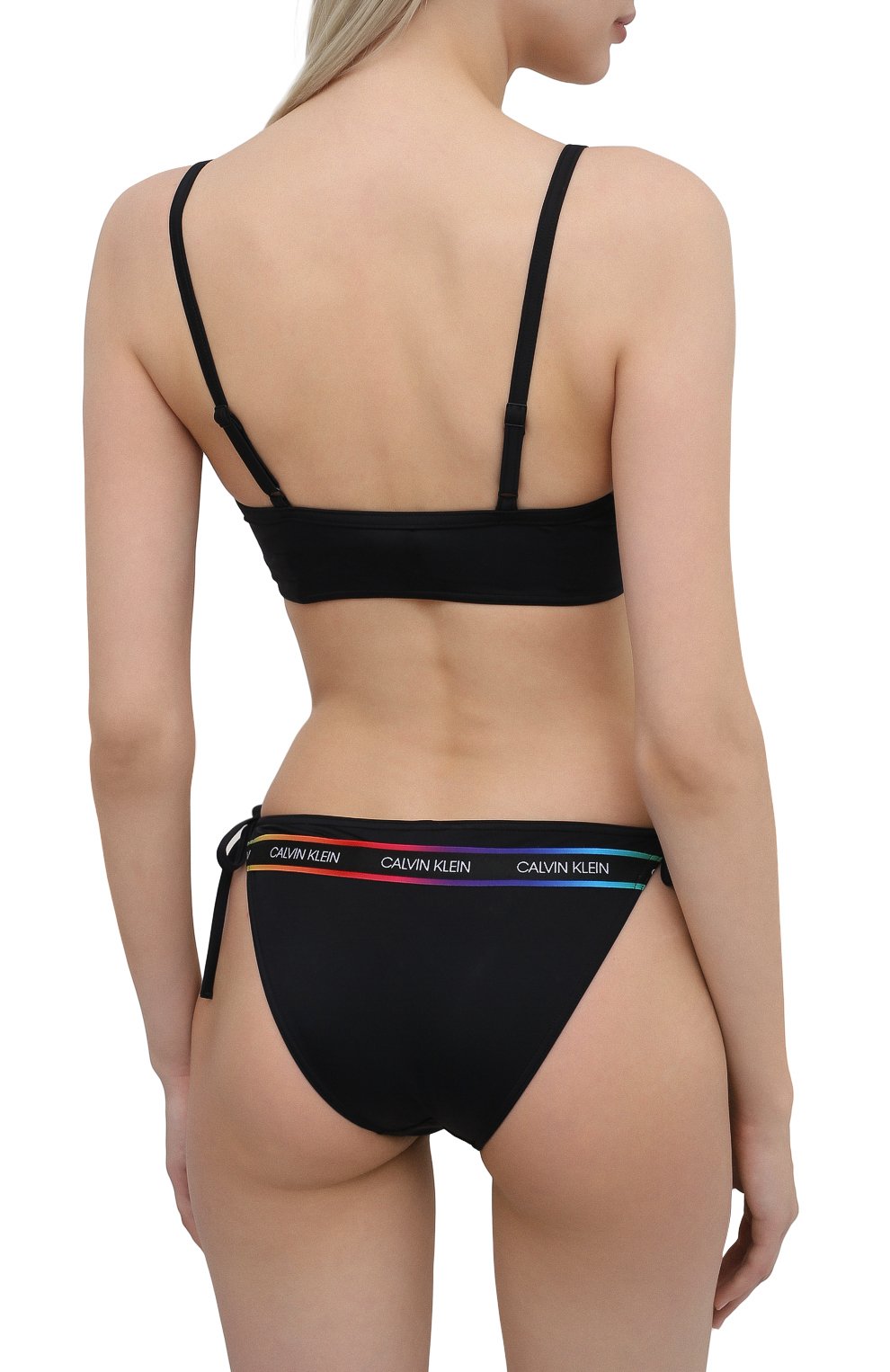 Плавки-бикини CALVIN KLEIN черного цвета по цене 5745 руб., арт. KW0KW01328, фото 3 Плавки-бикини CALVIN KLEIN, арт. KW0KW01328, фото 3