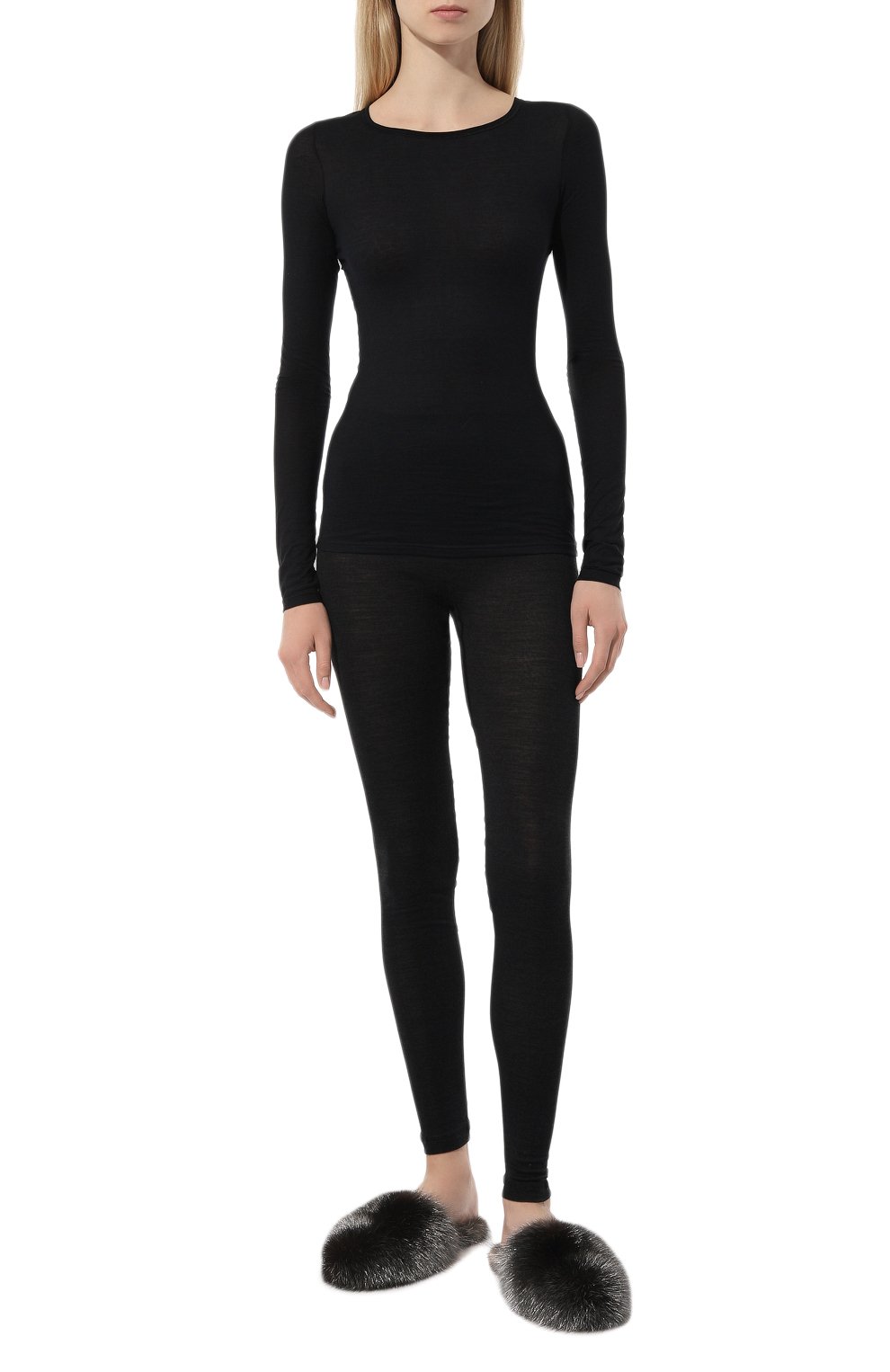 Легинсы из шерсти и шелка HANRO, арт. 071422, фото 2