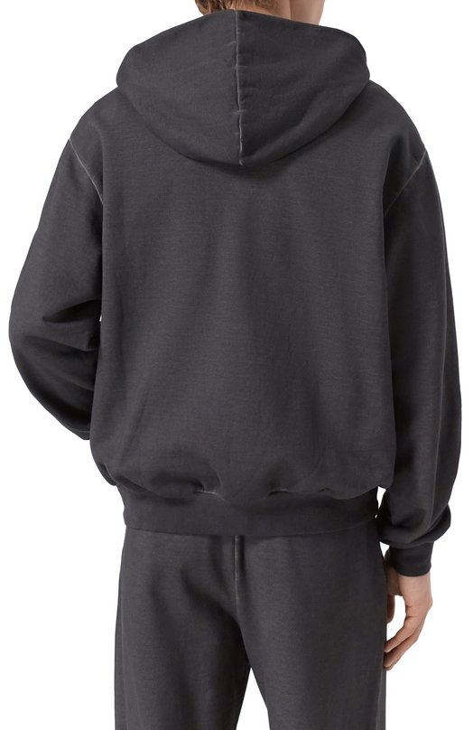 Хлопковая толстовка Attachment VJ52-323 Серый  VJ52-323 Фото 4