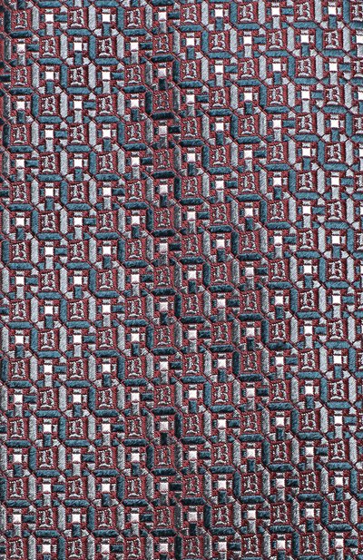 Шелковый галстук с узором BRIONI разноцветного цвета по цене 29950 руб., арт. 062I/0640J, фото 3 Шелковый галстук с узором BRIONI, арт. 062I/0640J, фото 3