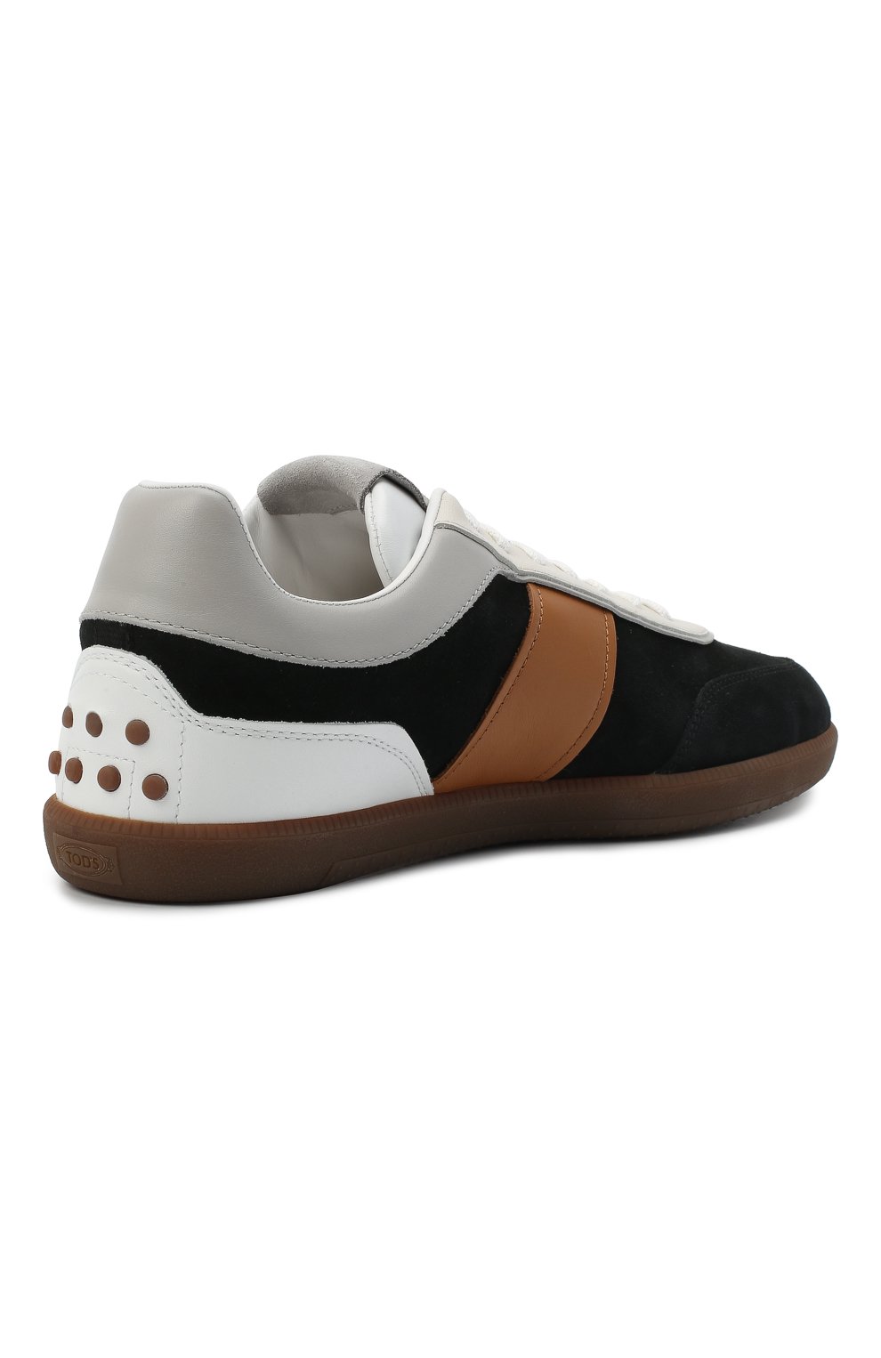 Комбинированные кеды TOD’S, арт. XXM68C0DP30IRA, фото 4