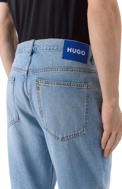 Джинсы nate HUGO BLUE голубого цвета по цене 14950 руб., арт. 50511893, фото 5 Джинсы nate HUGO BLUE, арт. 50511893, фото 5