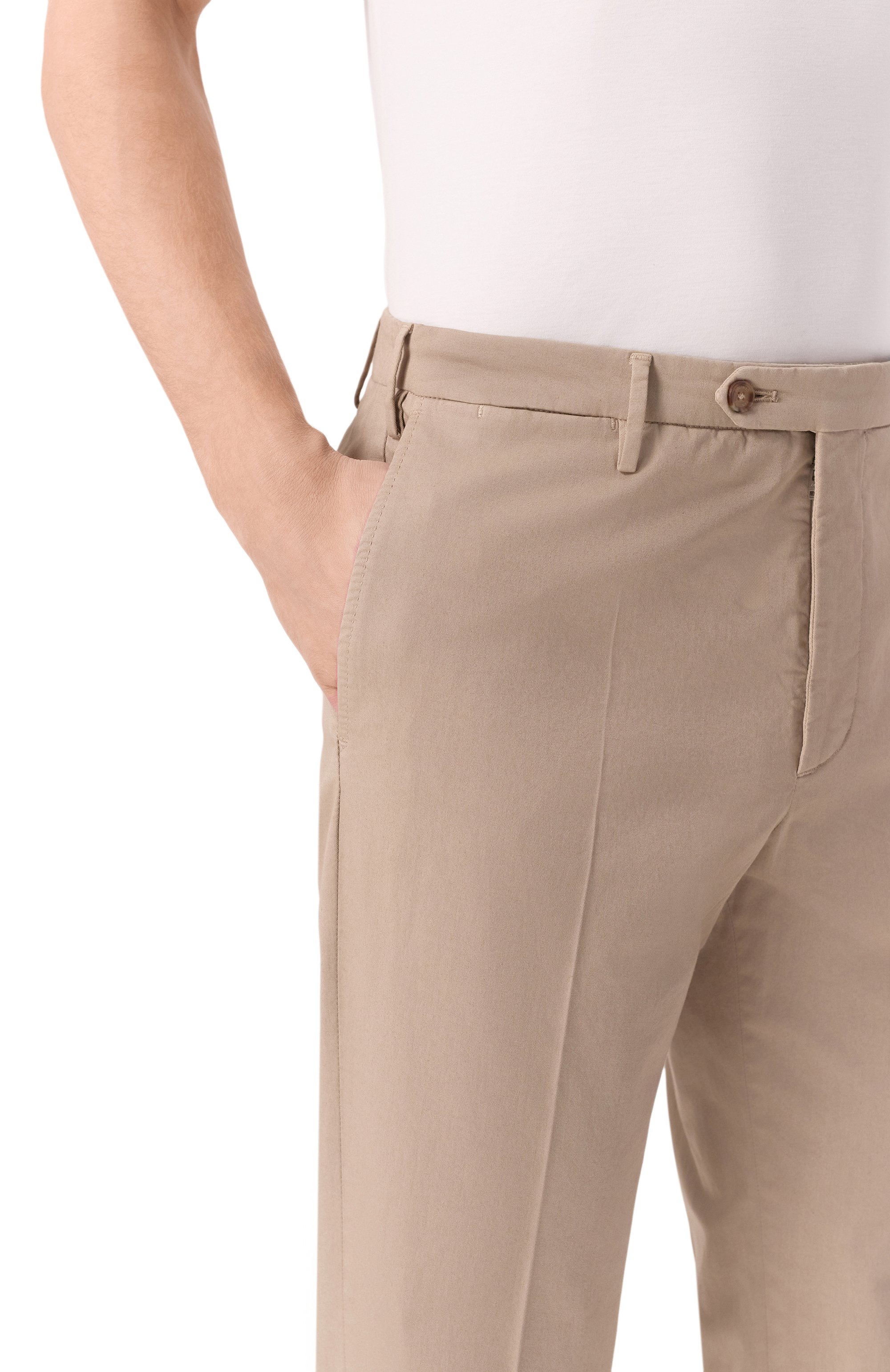 Хлопковые брюки COLOMBO, арт. PA00449/RET/A00886, фото 5