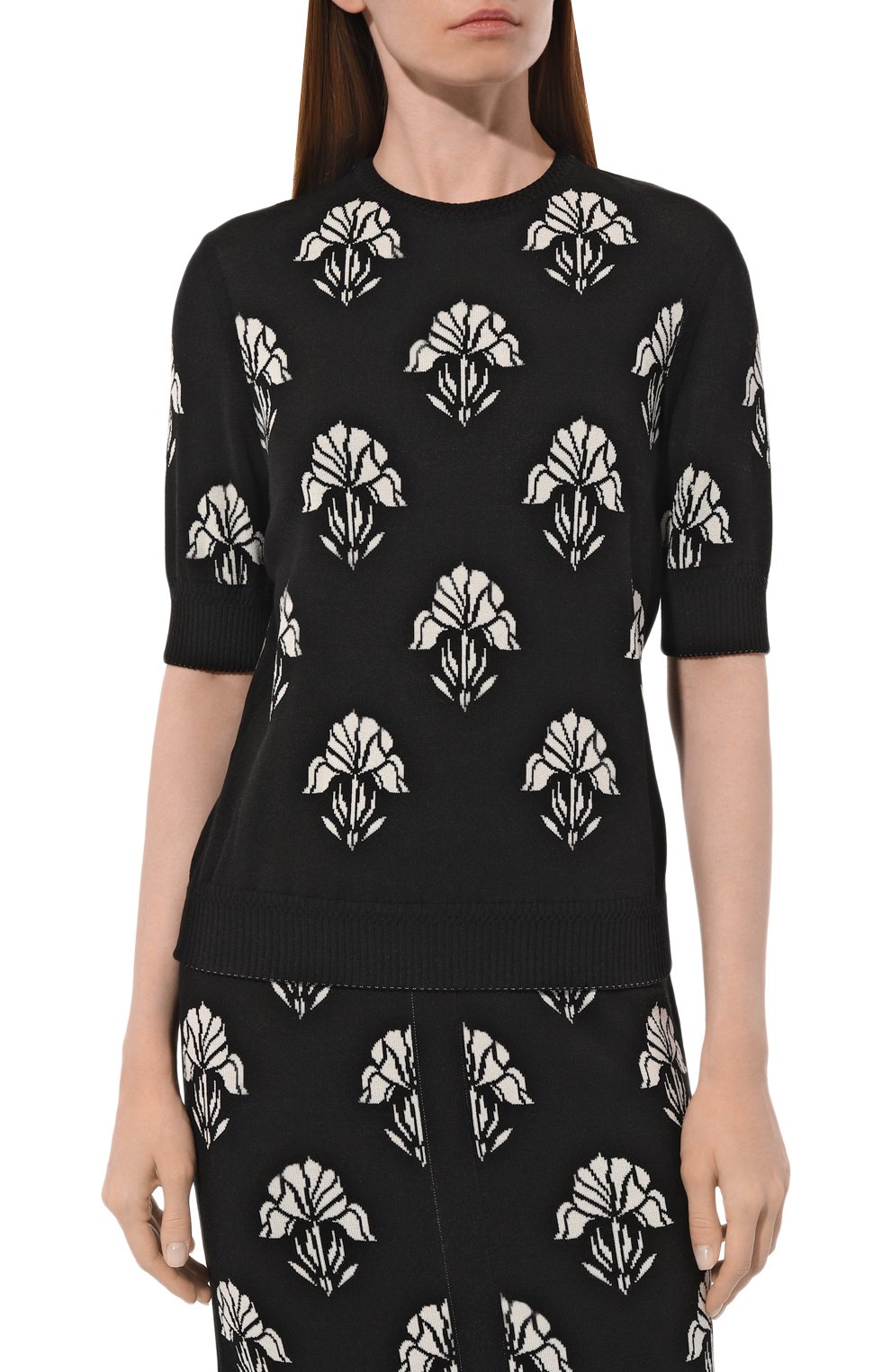 Двусторонний пуловер из шелка и вискозы FREEAGE, арт. S24.JM076M.6070.900, фото 3