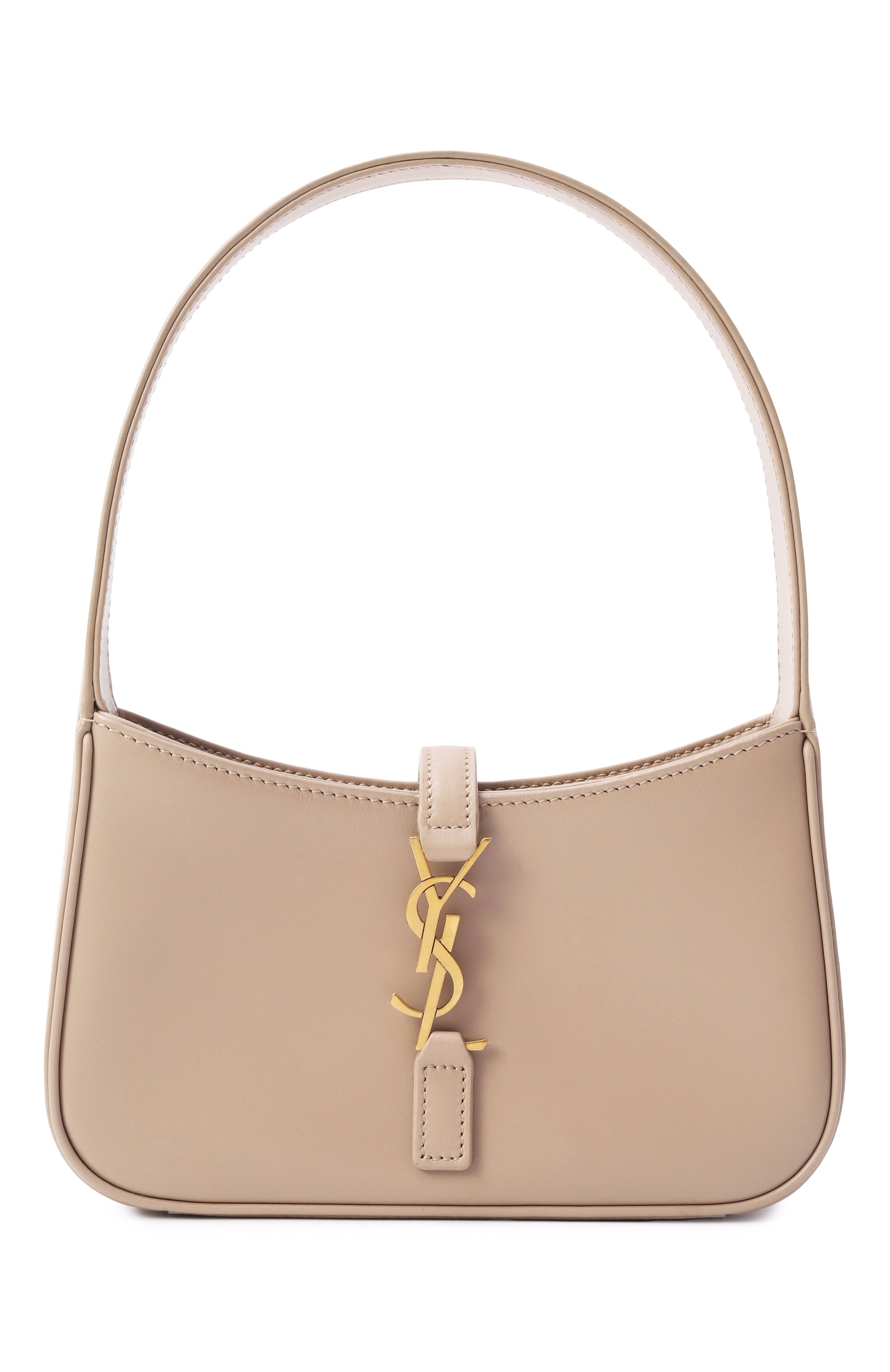 Сумка le 5 à 7 mini SAINT LAURENT бежевого цвета по цене 231000 руб., арт. 710318/2R20W/2721, фото 1 Сумка le 5 à 7 mini SAINT LAURENT, арт. 710318/2R20W/2721, фото 1