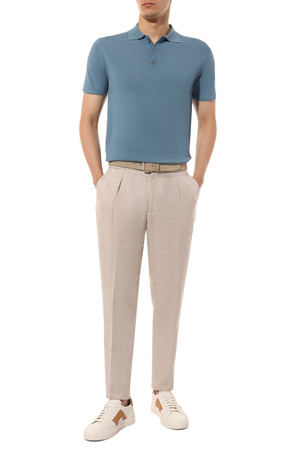 Хлопковое поло DANIELE FIESOLI, арт. DF0305, фото 2