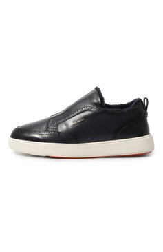 Кожаные кеды cleanic SANTONI, арт. MBCD21915BARPTT4U59, фото 1