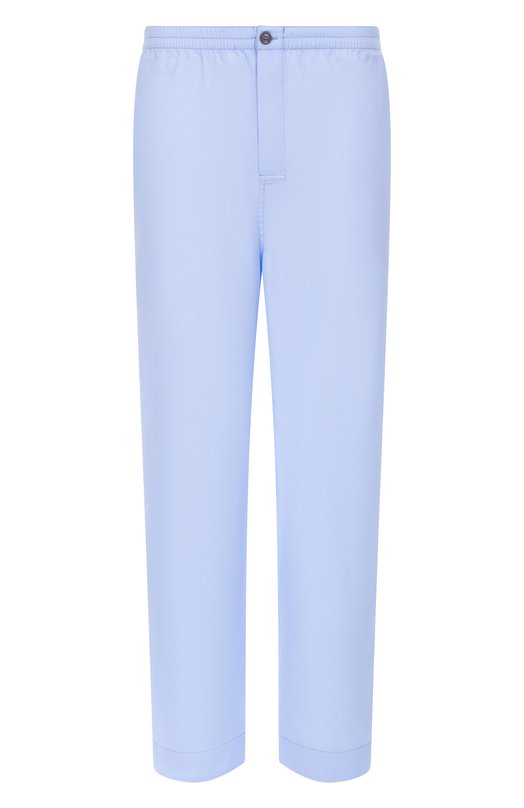 Хлопковые домашние брюки Kiton UNWT005K0244H04 Синий UNWT005K0244H04