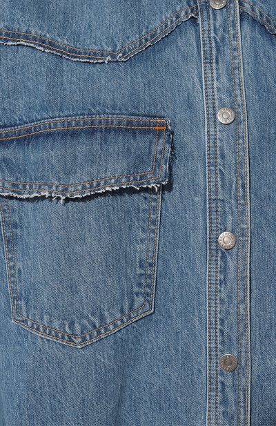 Джинсовая рубашка SLVRLAKE, арт. 0VWR4070WNDH/WESTERN 0VERSHIRT RAW, фото 5