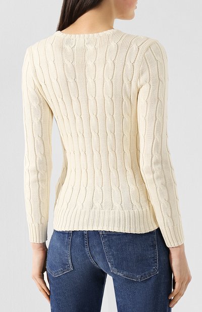 Хлопковый пуловер POLO RALPH LAUREN, арт. 211580009/0S098C09, фото 4