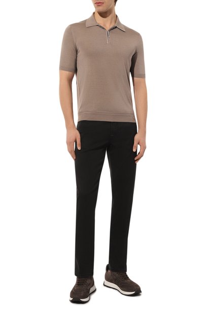 Шелковое поло STEFANO RICCI, арт. K616215P31/F23101, фото 2