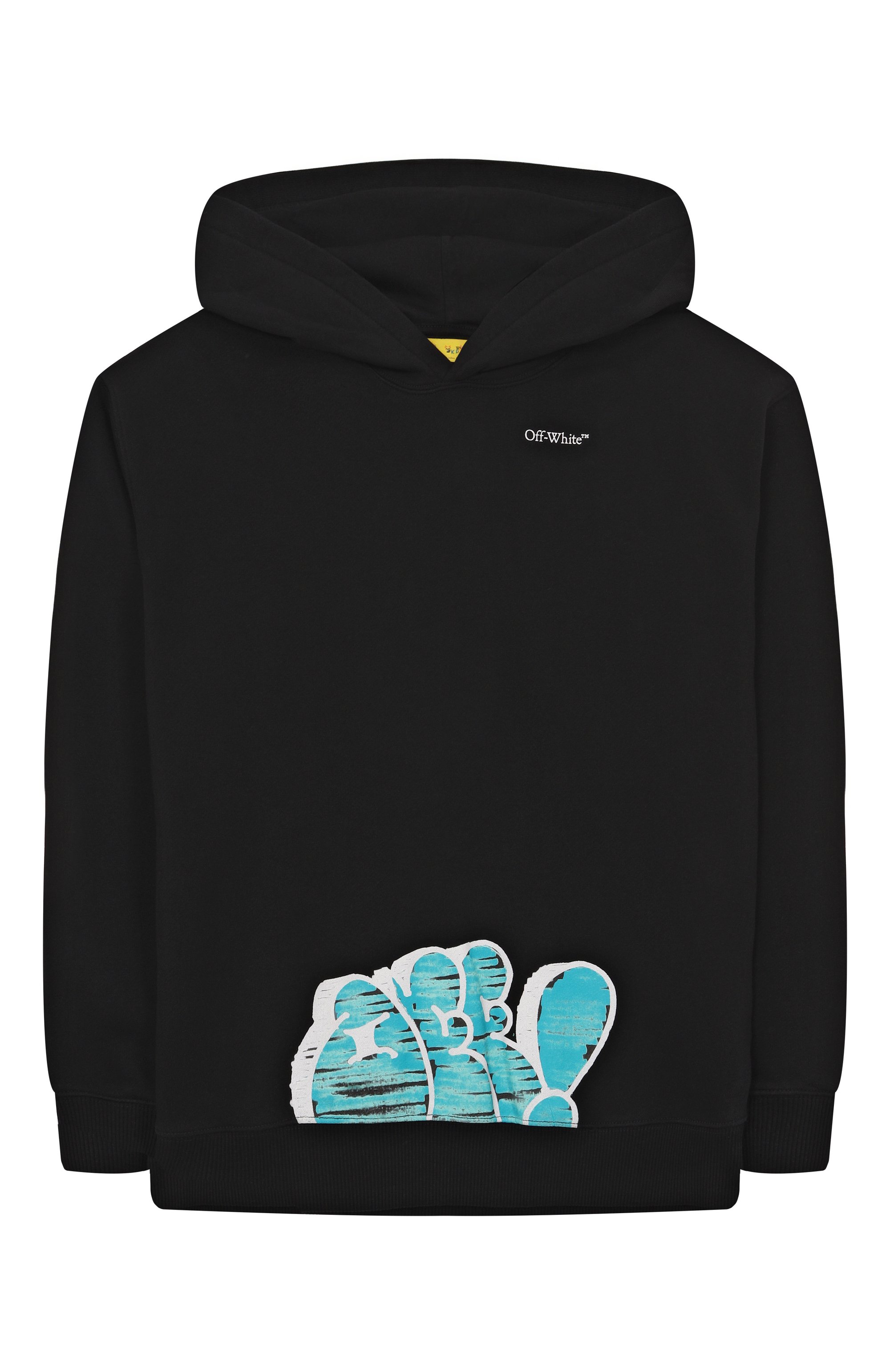 Хлопковое худи OFF-WHITE, арт. 0BBB001S25FLE004/12+, фото 1