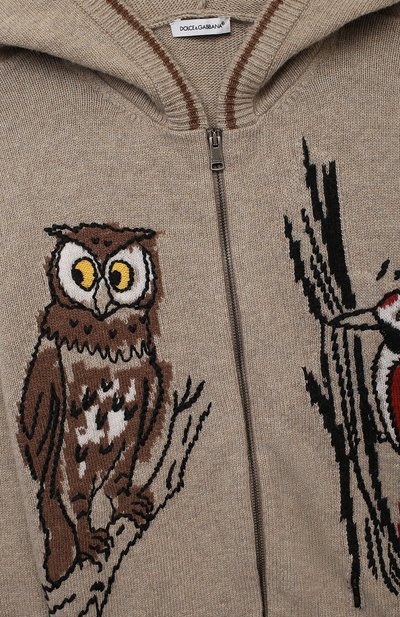 Шерстяной кардиган DOLCE & GABBANA, арт. L4KW84/JAM6V/2-6, фото 3