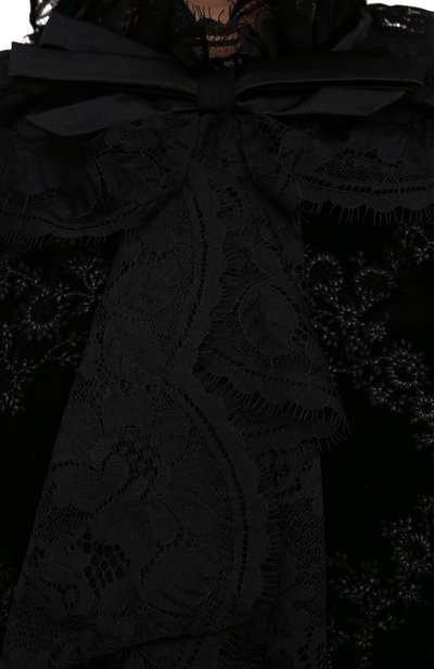 Хлопковое платье SAINT LAURENT, арт. 664012/Y615W, фото 5