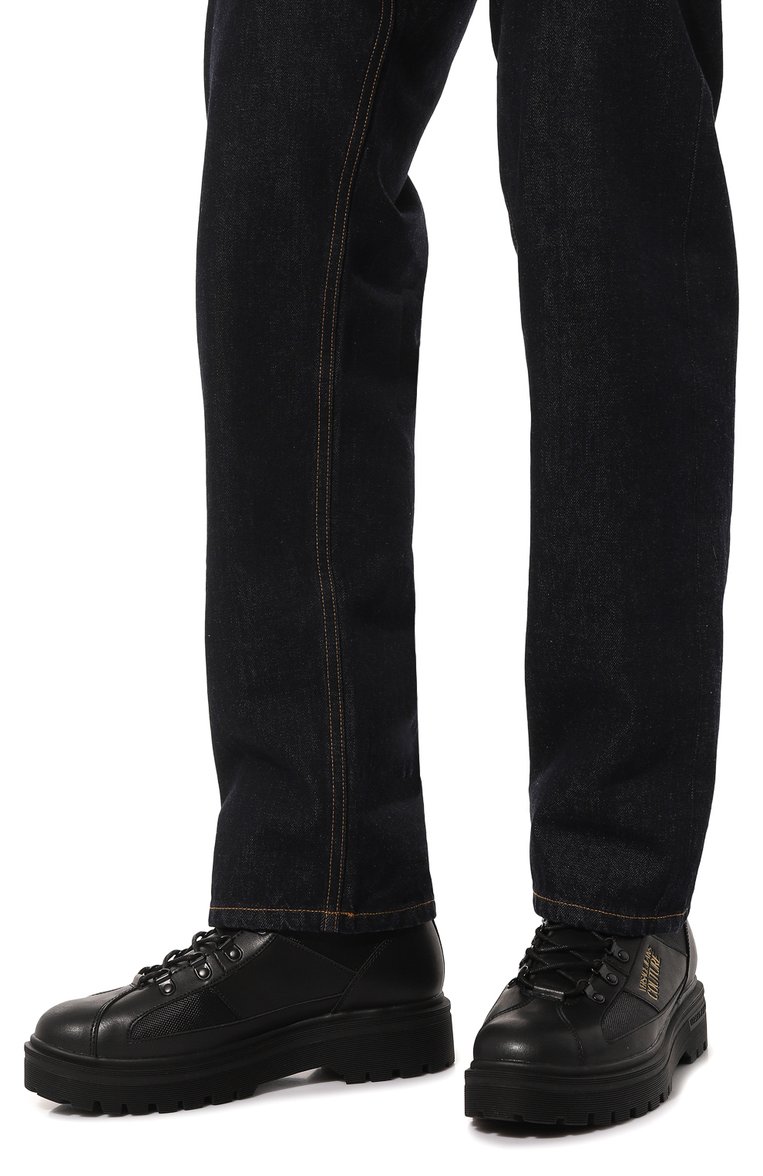 Комбинированные ботинки VERSACE JEANS COUTURE, арт. 75YA3S46/ZS898, �фото 1