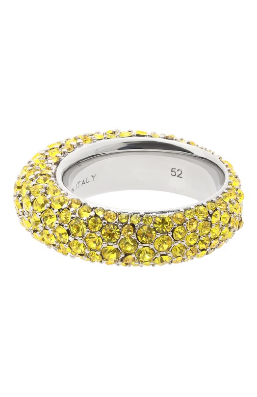 Кольцо Cameron Amina Muaddi CAMER0N RING Жёлтый  CAMER0N RING Фото 3