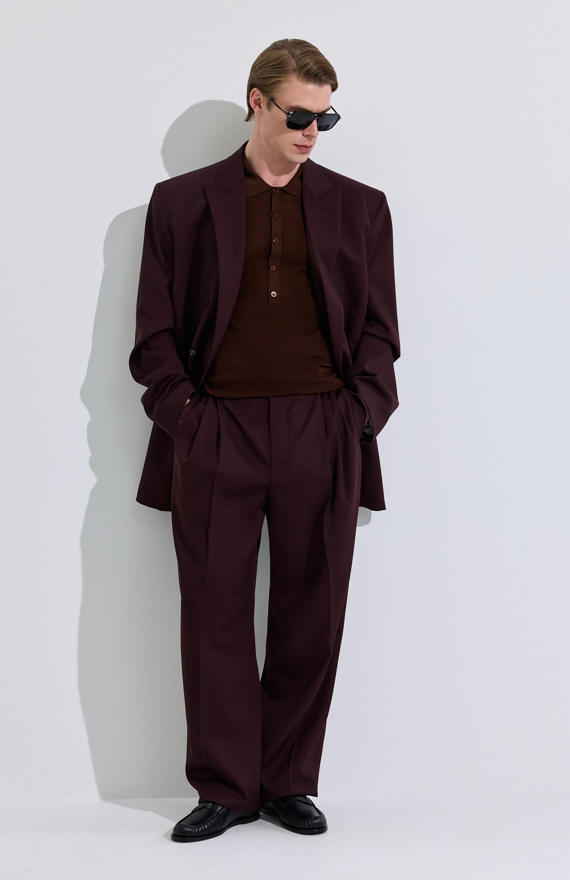 Шерстяные брюки BOTTEGA VENETA, арт. 851380/V6DB0, фото 6