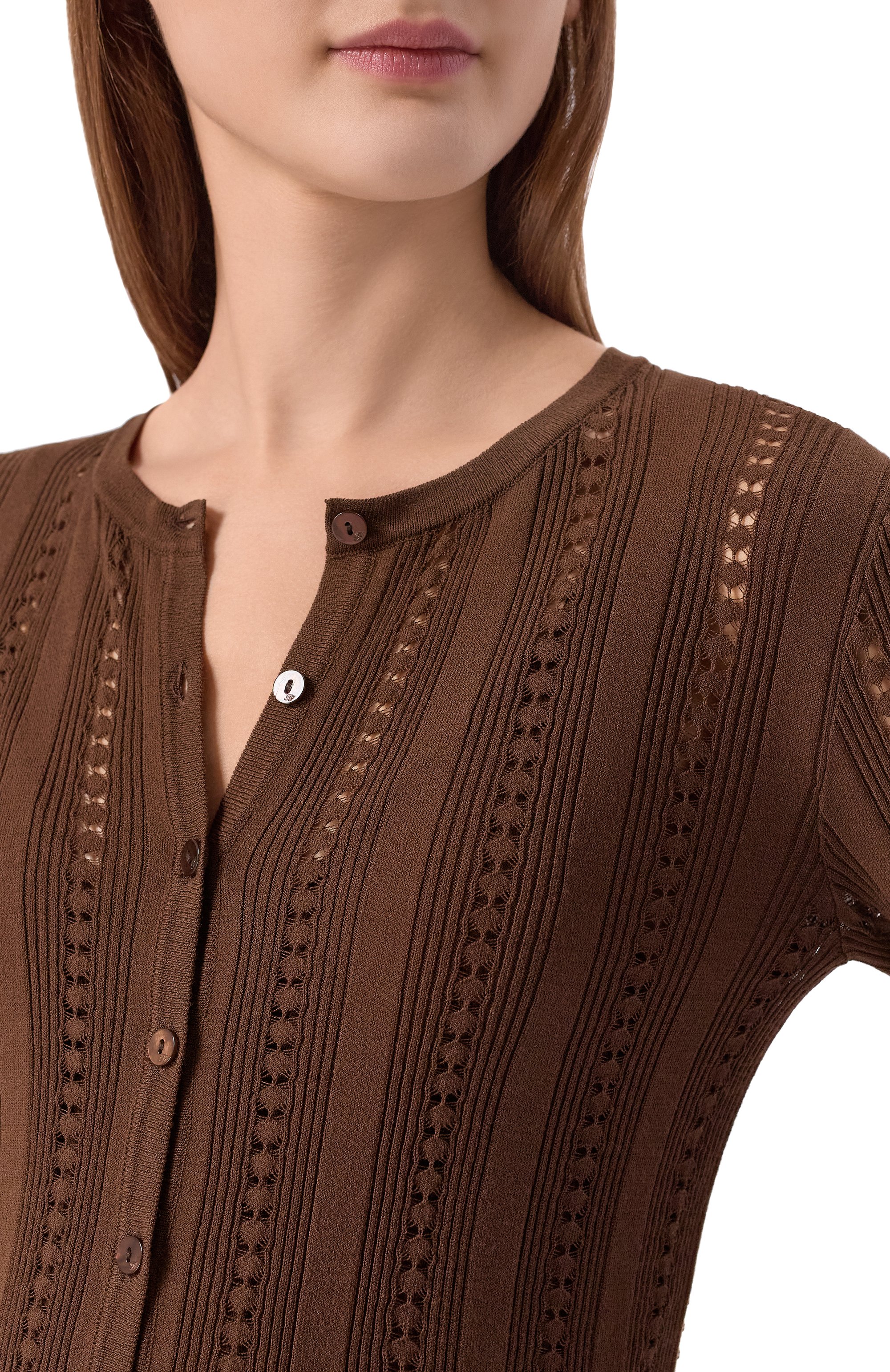 Кардиган из вискозы BLUMARINE, арт. 2M690A, фото 5