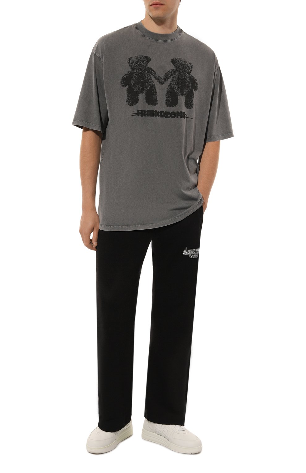 Хлопковая футболка DIEGO VENTURINO, арт. D3W4DVTS00FZ, фото 2