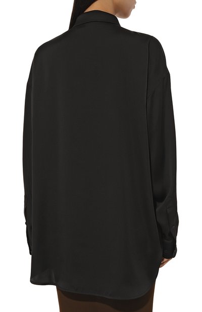 Рубашка BALENCIAGA черного цвета по цене 130000 руб., арт. 796980/TM031, фото 4 Рубашка BALENCIAGA, арт. 796980/TM031, фото 4