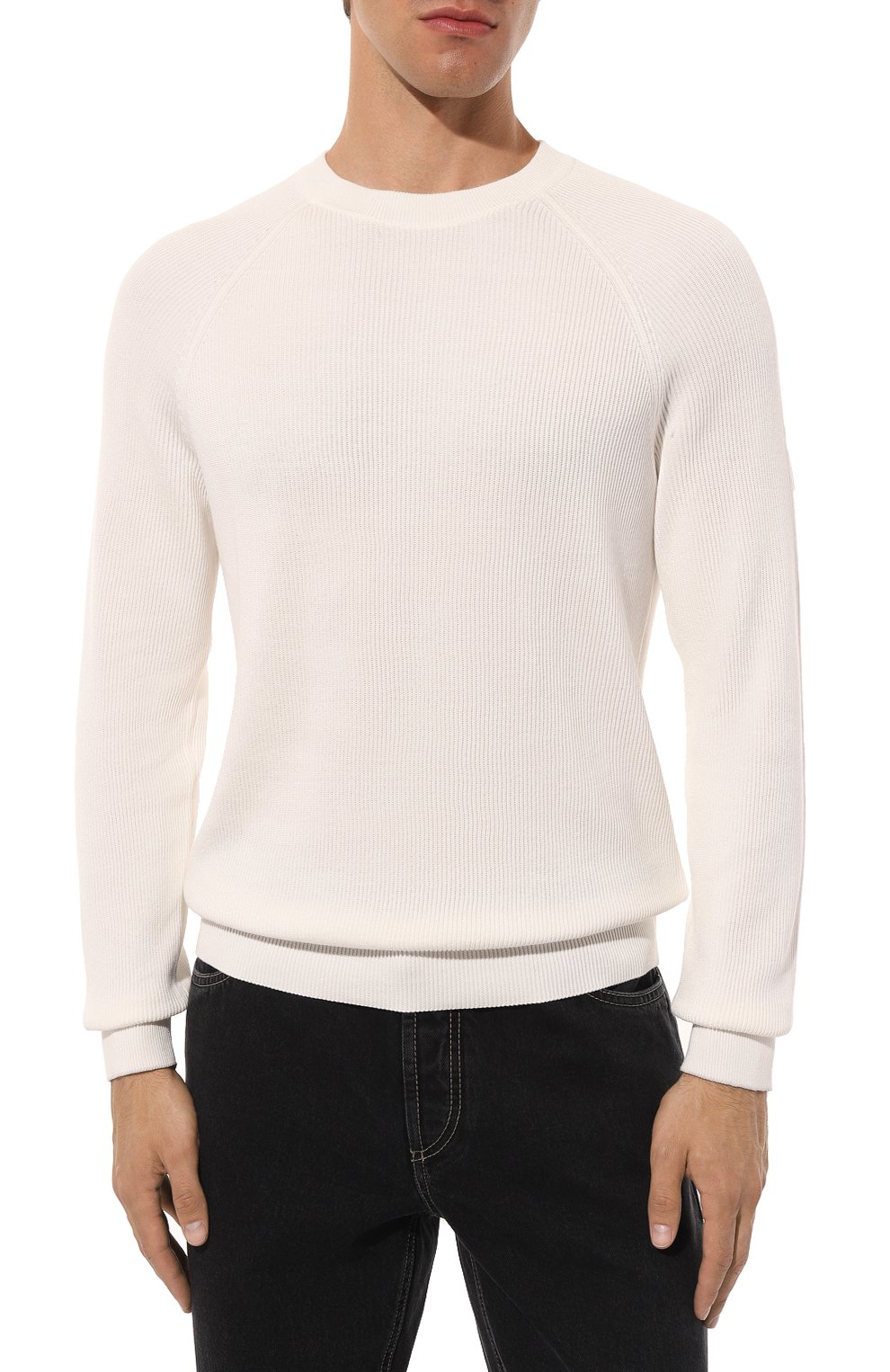 Хлопковый джемпер BRUNELLO CUCINELLI, арт. M2940B2282, фото 3