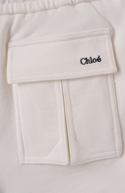 Хлопковые шорты CHLOÉ, арт. C20464, фото 3