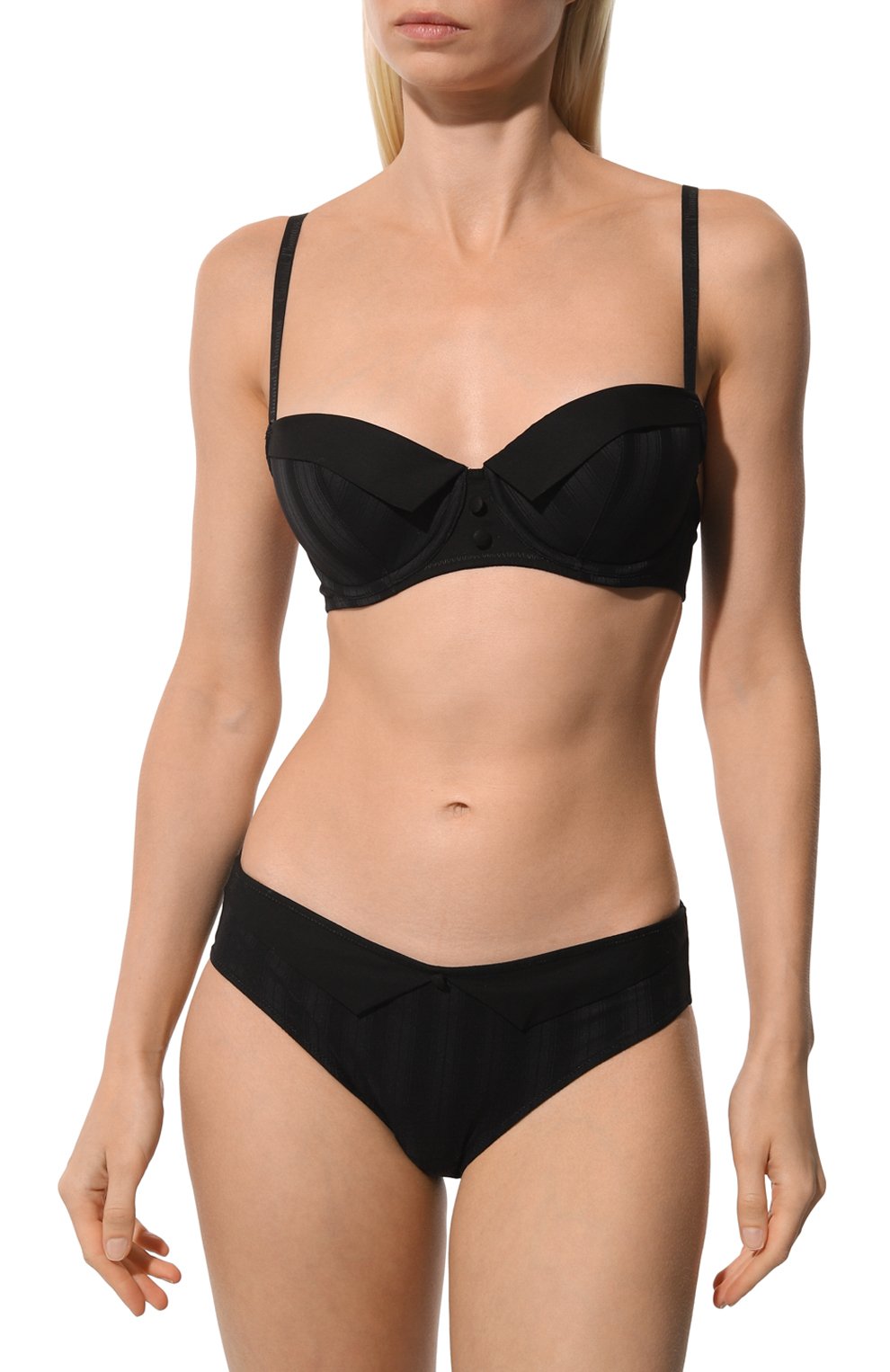 Бюстгальтер с плотной чашкой CHANTAL THOMASS черного цвета по цене 18640 руб., арт. T220632, фото 2 Бюстгальтер с плотной чашкой CHANTAL THOMASS, арт. T220632, фото 2