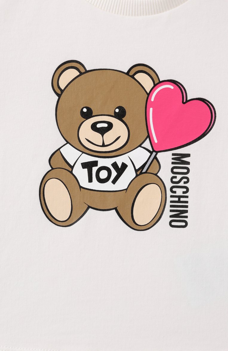 Хлопковая футболка MOSCHINO, арт. MDM03J/LBA00, фото 1
