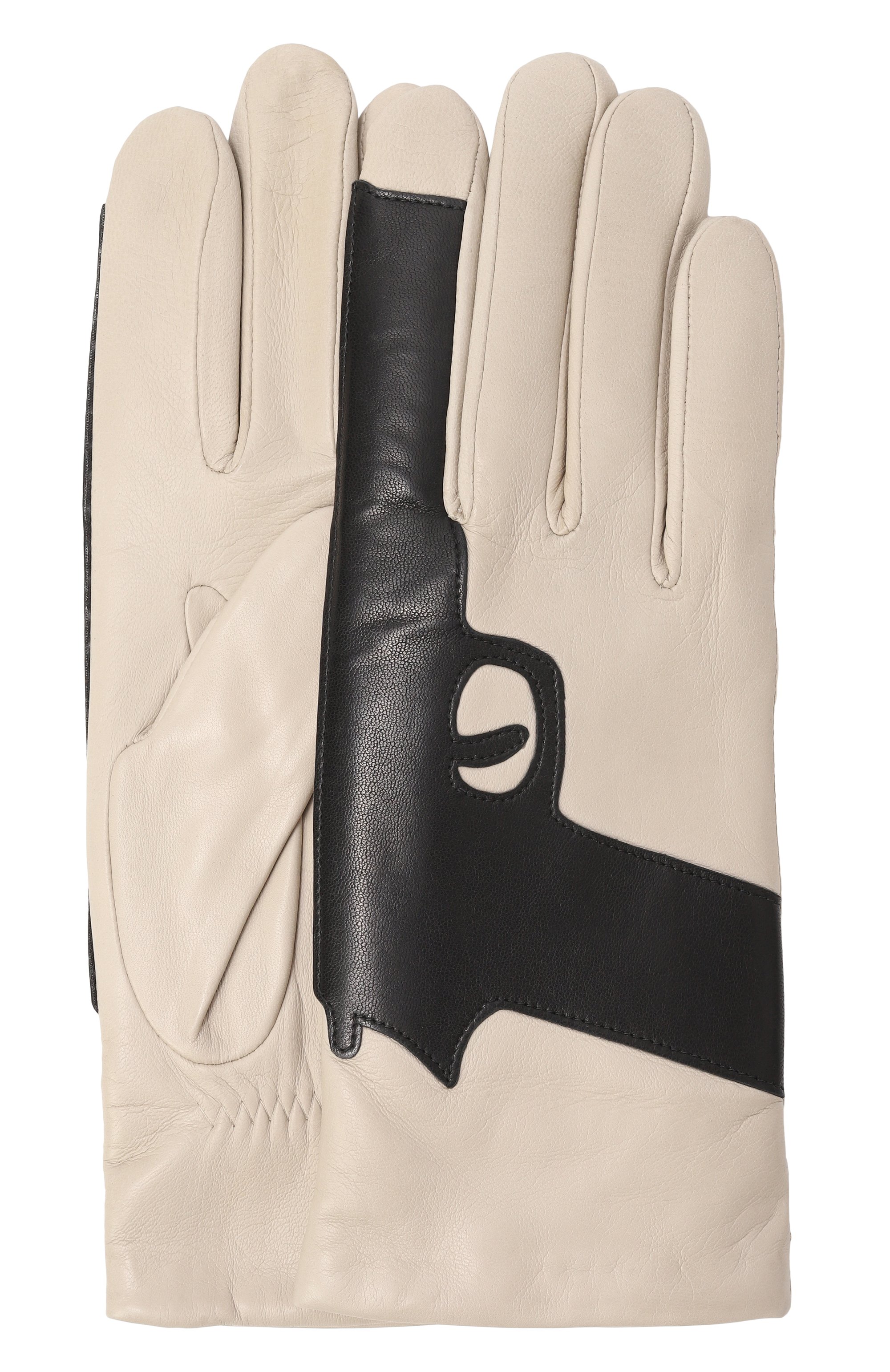 Кожаные перчатки AGNELLE, арт. GUN/A, фото 1