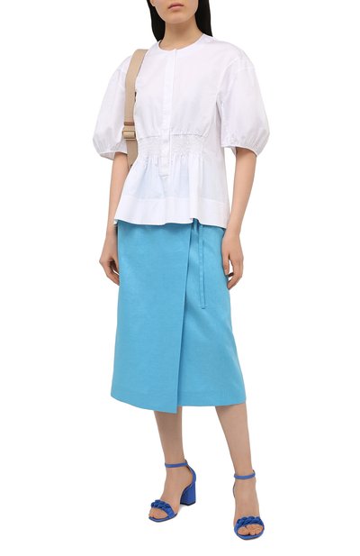 Замшевые босоножки amelina 75 STUART WEITZMAN, арт. S0692, фото 2