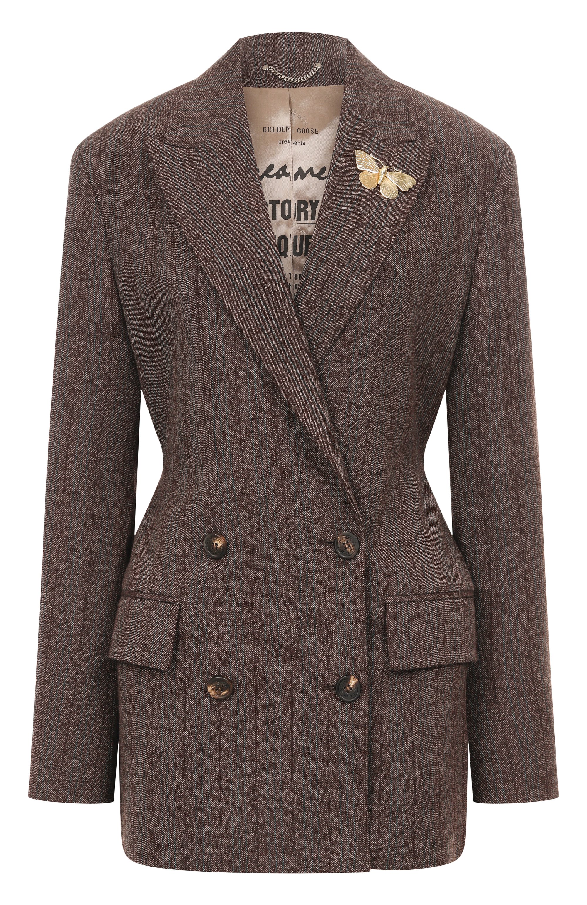 Шерстяной жакет GOLDEN GOOSE DELUXE BRAND, арт. GWP02332.P002094, фото 1