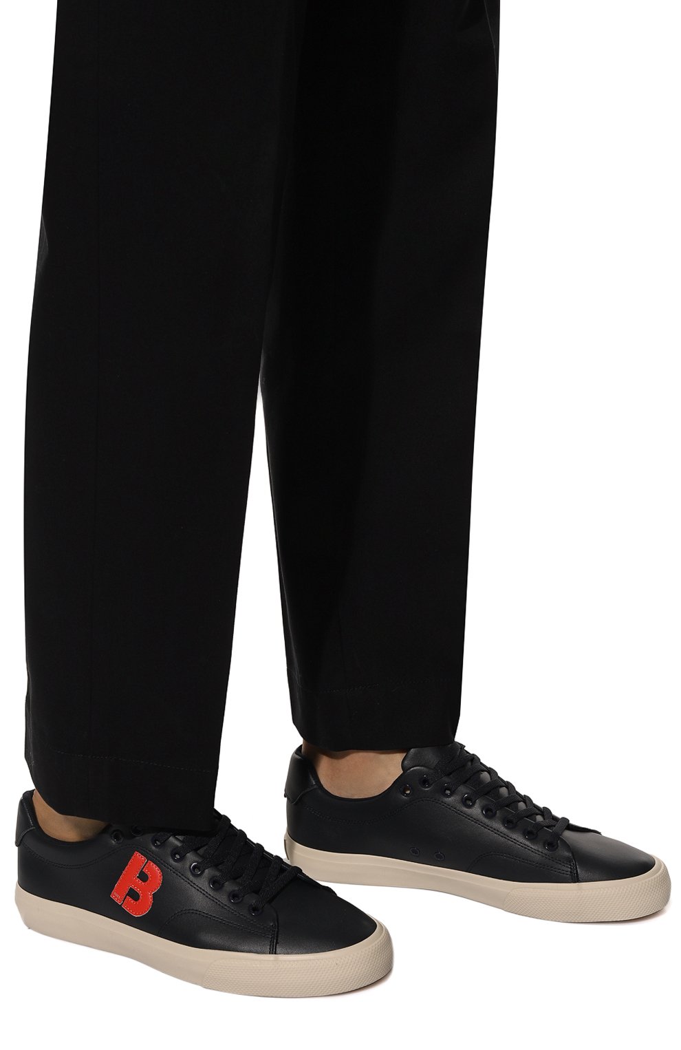 Кеды BOSS темно-синего цвета по цене 11500 руб., арт. 50474728, фото 3 Кеды BOSS, арт. 50474728, фото 3