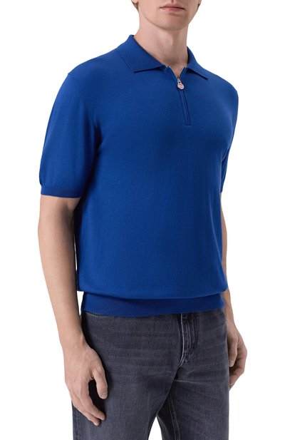 Хлопковое поло KITON, арт. UMKX33Z, фото 3