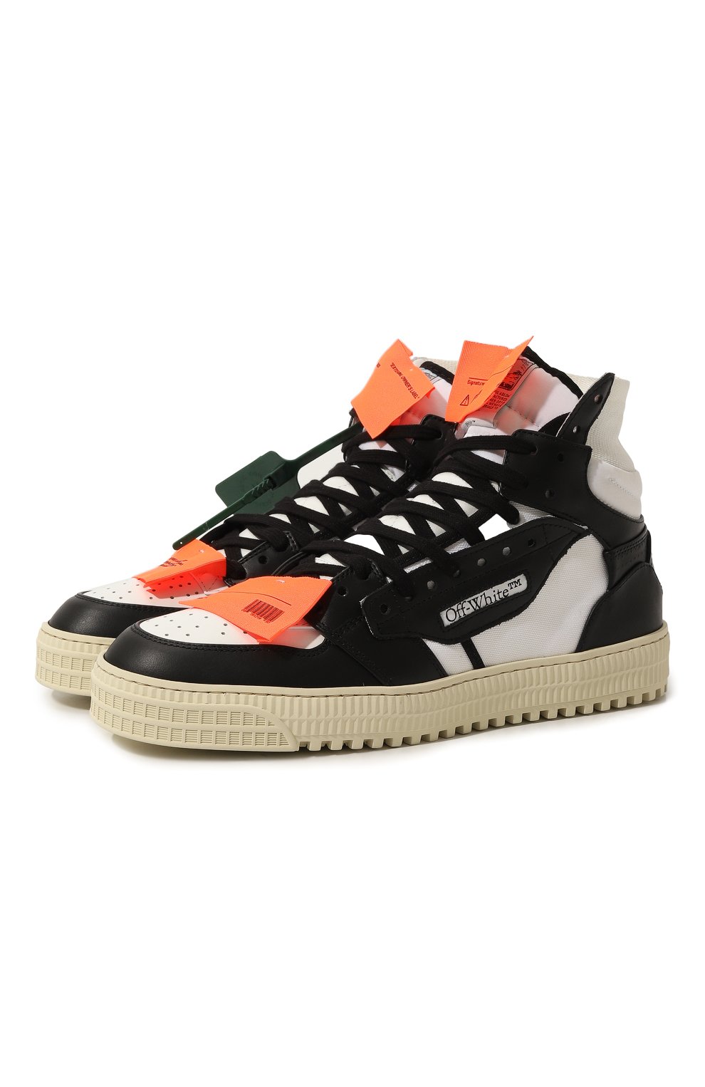 Кеды off court OFF-WHITE, арт. OMIA065S23LEA0010110, фото 1
