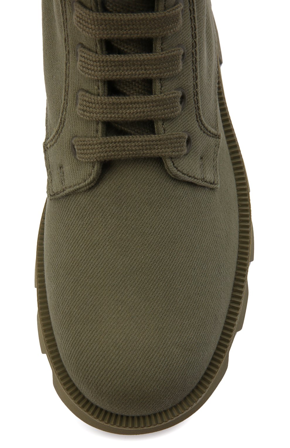 Текстильные ботинки PRADA, арт. 1T012M-1K4U-F0161-045, фото 4