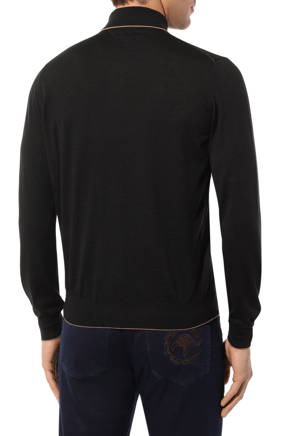 Поло из шерсти и шелка STEFANO RICCI, арт. KE08004P03/E23374, фото 4