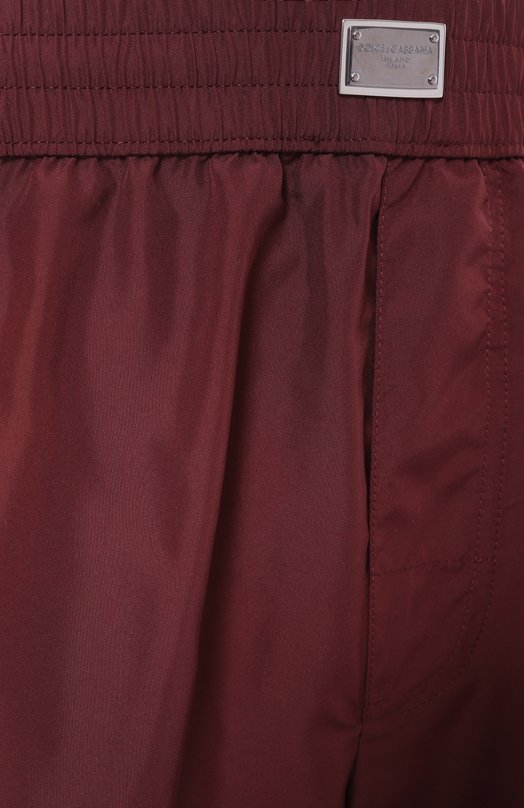 Плавки-шорты Dolce & Gabbana M4F36T/0NR46/2-6 Бордовый  M4F36T/0NR46/2-6 Фото 4