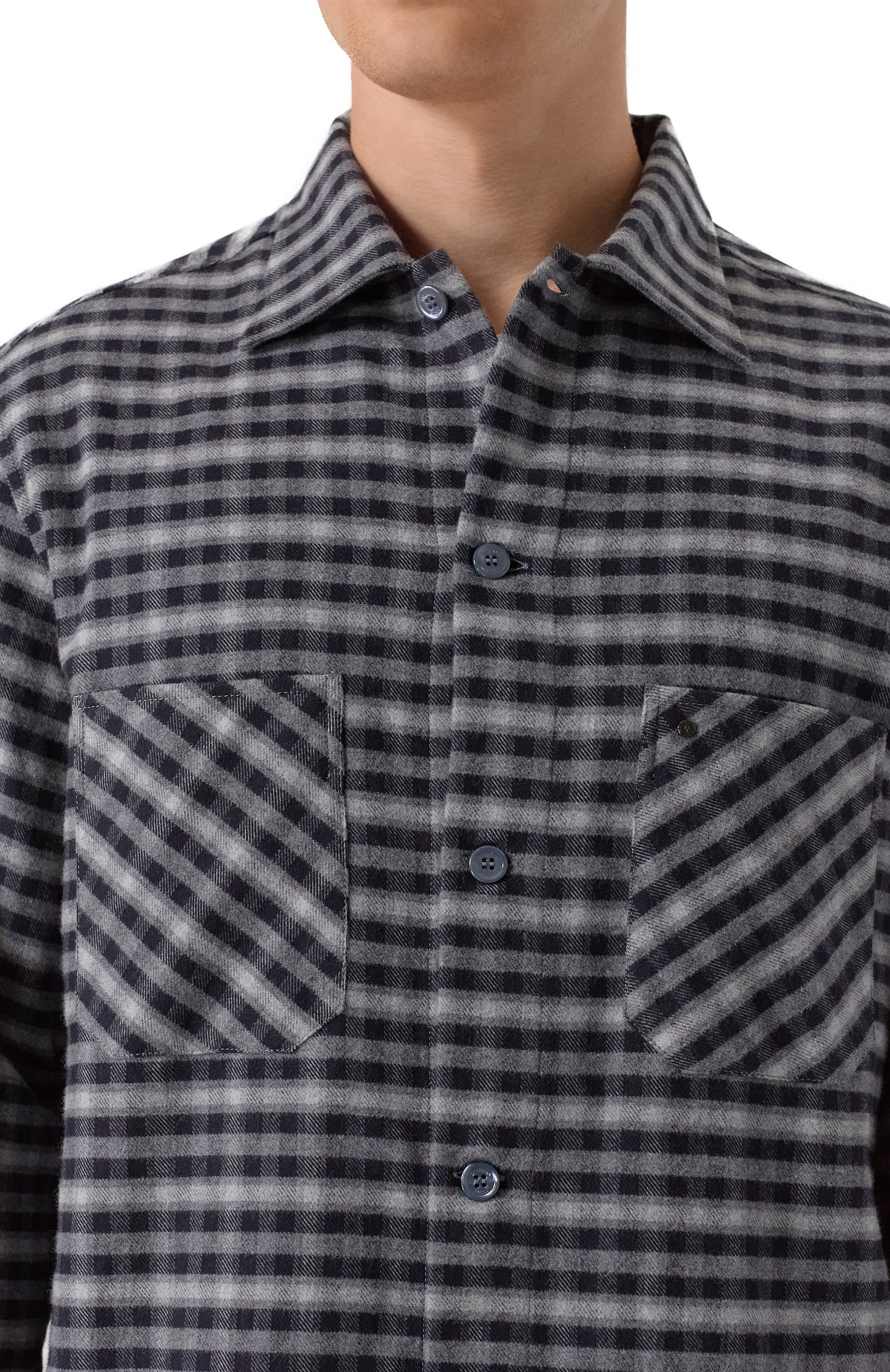 Хлопковая рубашка STEFANO RICCI, арт. SP007097/BN3035, фото 5