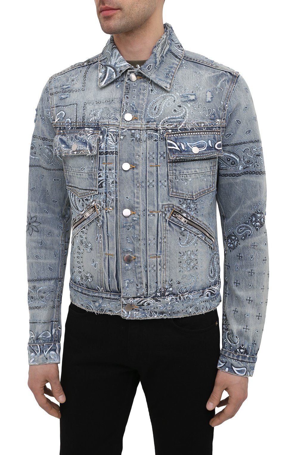 Джинсовая куртка AMIRI, арт. MDT002-408, фото 3
